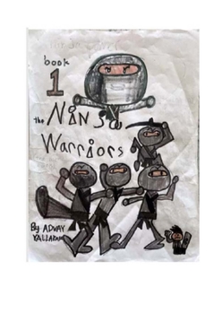 Paperback The Ninja Warriors [Large Print] Book