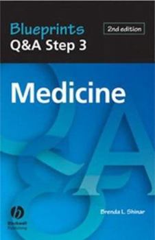 Paperback Blueprints Q&A Step 3 Medicine Book