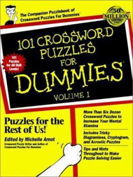 Paperback 101 Crossword Puzzles for Dummies Book