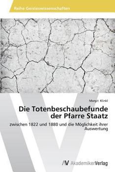 Paperback Die Totenbeschaubefunde der Pfarre Staatz [German] Book