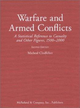 Library Binding Warfare and Armed Conflicts: A Statistical Reference to Casualty and Other Figures, 1500-1999 Book