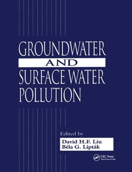 Paperback Groundwater and Surface Water Pollution Book