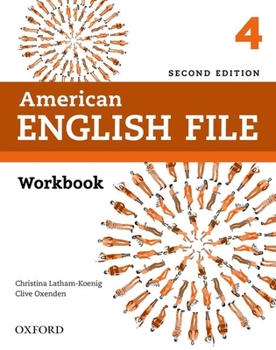 Paperback American English File 2e Workbook Level 4 2019 Pack Book