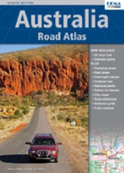 Hardcover Australia Road Atlas Book