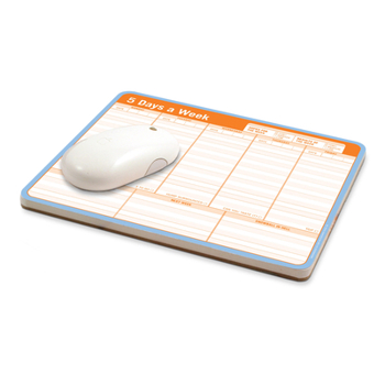 Misc. 5 Days a Week Paper Mousepad Book