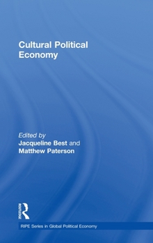 Hardcover Cultural Political Economy Book