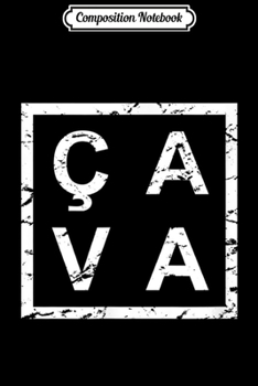 Composition Notebook: Stylish Ca Va French  Journal/Notebook Blank Lined Ruled 6x9 100 Pages