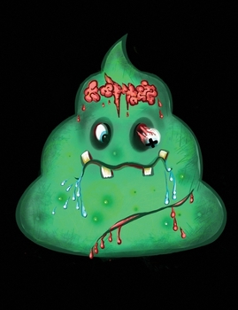 Zombie Poop Halloween: Dot Grid Notebook