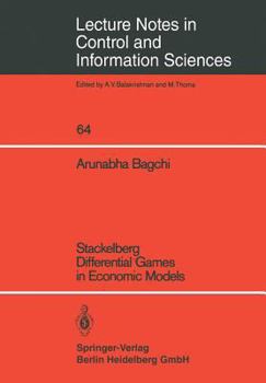 Paperback Stackelberg Differential Games in Economic Models Book