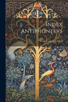 Paperback Index Antiphontevs Book