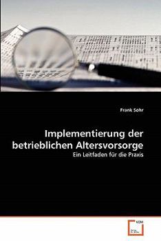 Paperback Implementierung der betrieblichen Altersvorsorge [German] Book