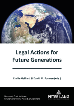 Paperback Legal Actions for Future Generations Book