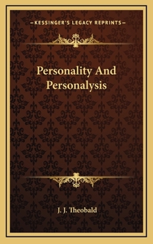 Hardcover Personality and Personalysis Book