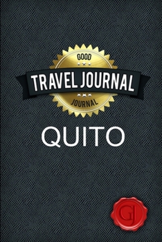 Paperback Travel Journal Quito Book