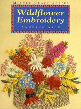 Paperback Wildflower Embroidery Book