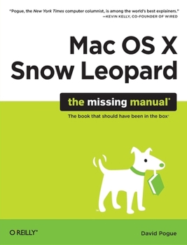 Paperback Mac OS X Snow Leopard: The Missing Manual Book