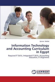 Paperback Information Technology and Accounting Curriculum in Egypt Book