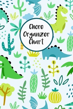Paperback Chore Organizer Chart: Kids' Daily and Weekly Responsibility Tracker for Children With Coloring Section Book