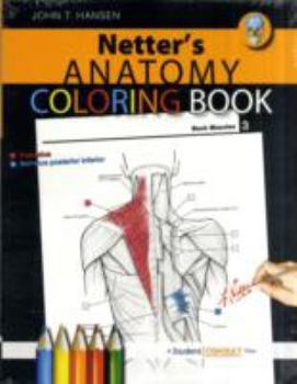 Paperback Netter's Anatomy Coloring Book: With Student Consult Access Book