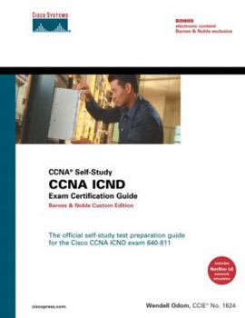 Paperback CCNA ICND; Exam Certification Guide Book