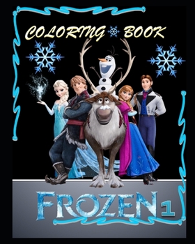 Paperback Coloring Book: Frozen 1 Book