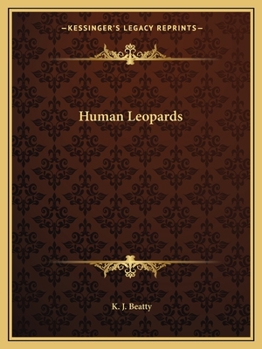 Paperback Human Leopards Book