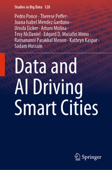 Hardcover Data and AI Driving Smart Cities Book