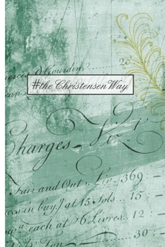 #theChristensenWay: Mint Swirl 6 x 9 inch 120 Pages Journal Diary Notebook for the Christensen Family