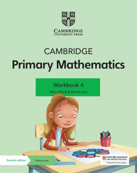 Paperback Cambridge Primary Mathematics Workbook 4 with Digital Access (1 Year) Book