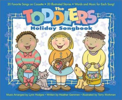 Spiral-bound The Toddlers Holiday Songbook [With One Cassette] Book