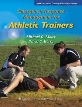 Paperback Emergency Response Management for Athletic Trainers Book