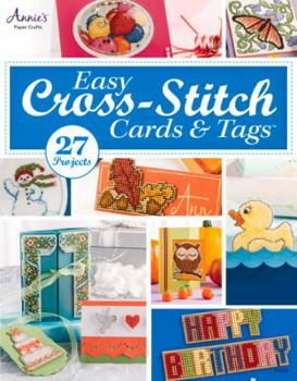 Paperback Easy Cross-Stitch Cards & Tags Book