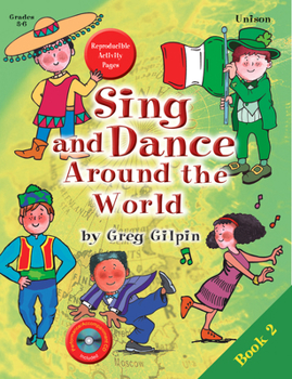 Paperback Sing and Dance Around the World, Book 2 Book