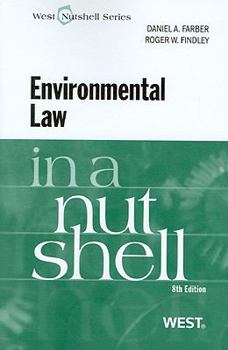 Paperback Environmental Law in a Nutshell Book