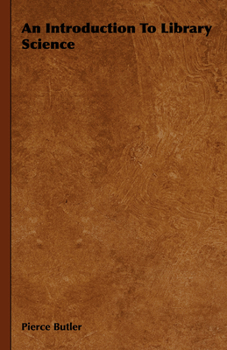 Paperback An Introduction to Library Science Book