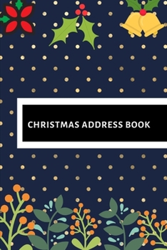 Christmas Address Book: Greeting Card Organizers | Holiday Card List & Record  for the Christmas Cards you send and receive each year (10 Years Records)