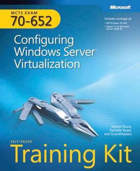 Paperback MCTS Self-Paced Training Kit (Exam 70-652): Configuring Windows Server Virtualization [With CDROM] Book