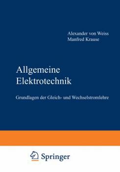Paperback Allgemeine Elektrotechnik [German] Book