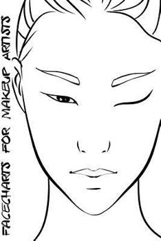 Paperback Facecharts for Makeup Artists: Stacy Book