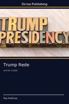 Paperback Trump Rede [German] Book