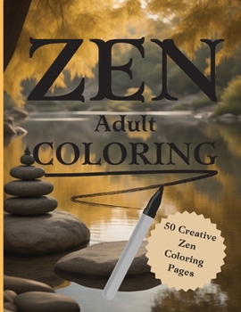 Paperback Zen Coloring Book for Adults. Book