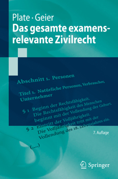 Paperback Das Gesamte Examensrelevante Zivilrecht [German] Book
