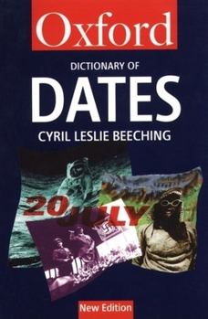 Paperback A Dictionary of Dates Book