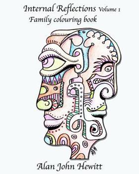 Paperback Internal Reflections Volume 1: Adult Colouring Book