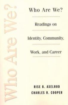 Paperback Who Are We?: Readings on Identity, Community, Work, and Career Book