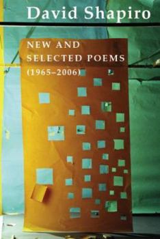 Hardcover The Selected Poems of David Shapiro Book