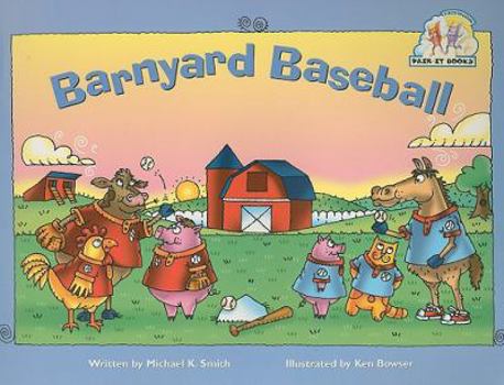 Paperback Steck-Vaughn Pair-It Books Emergent: Student Reader Barnyard Baseball, Story Book