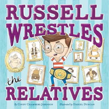 Hardcover Russell Wrestles the Relatives Book