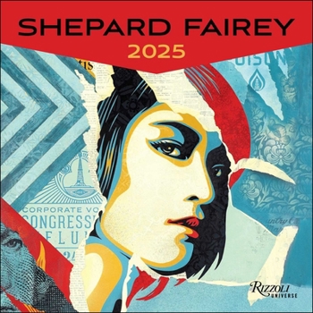 Calendar Shepard Fairey 2025 Wall Calendar Book