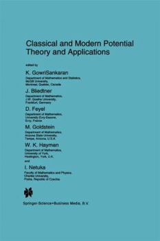 Paperback Classical and Modern Potential Theory and Applications Book